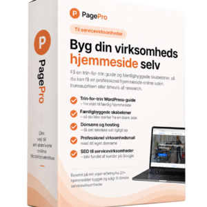 Byg din virksomheds hjemmeside selv – uden at starte fra nul.